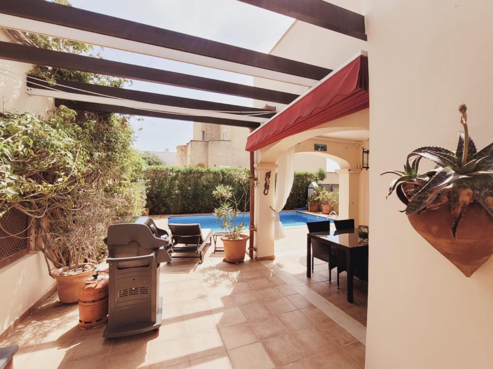 Ferienhaus Casa Yelmo Cala Mandia  Extérieur photo