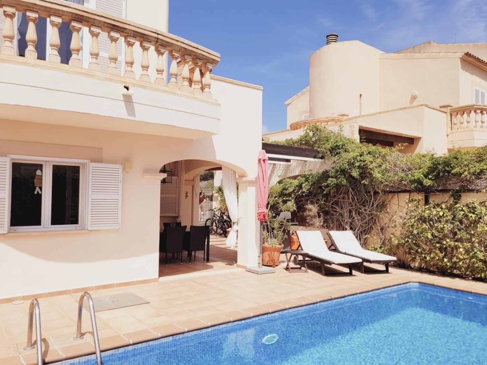 Ferienhaus Casa Yelmo Cala Mandia  Extérieur photo